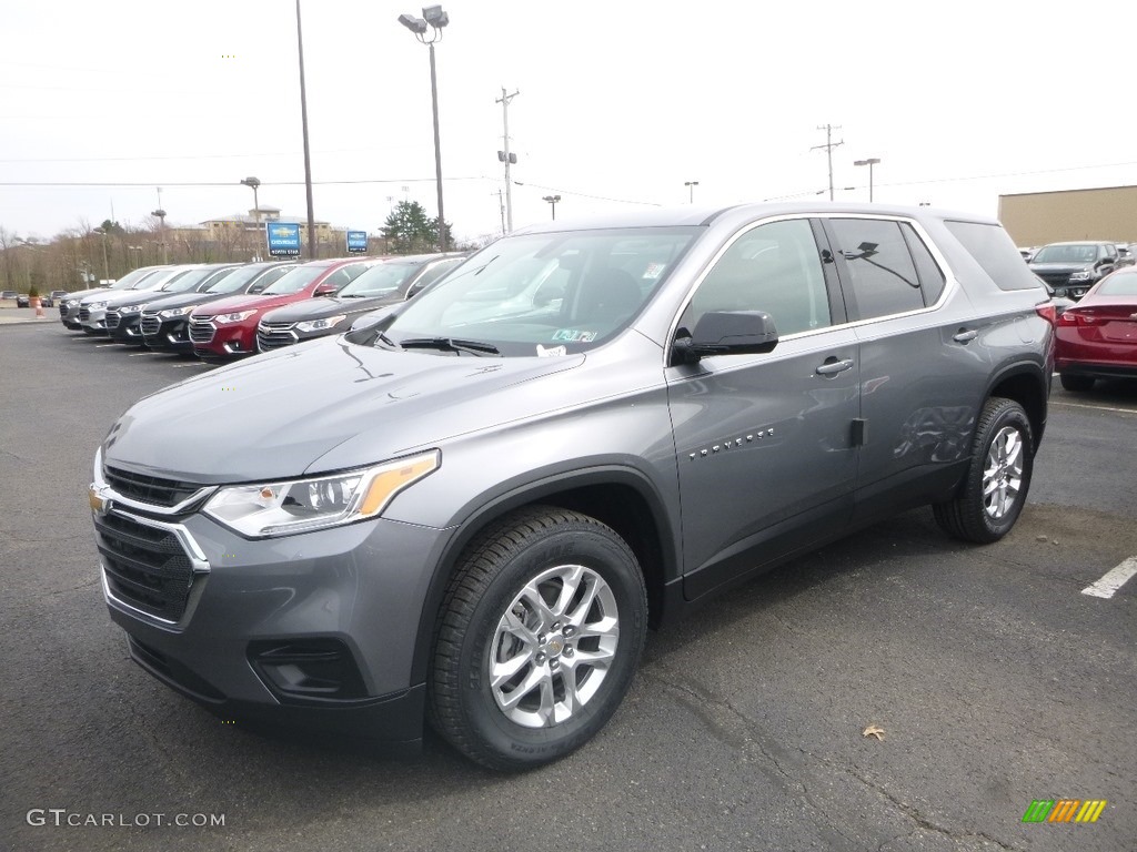 Satin Steel Metallic Chevrolet Traverse