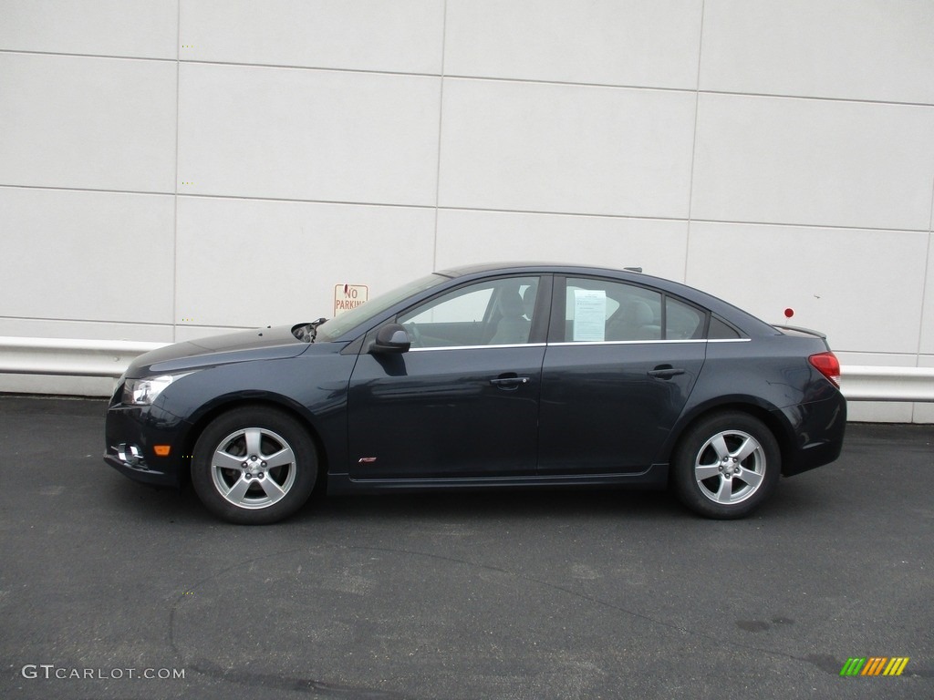 2014 Cruze LT - Blue Ray Metallic / Medium Titanium photo #2