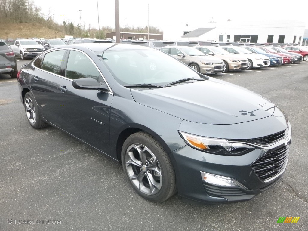 Shadow Gray Metallic 2019 Chevrolet Malibu RS Exterior Photo #132818697