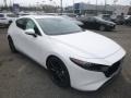 Snowflake White Pearl Mica 2019 Mazda MAZDA3 Hatchback Premium AWD Exterior