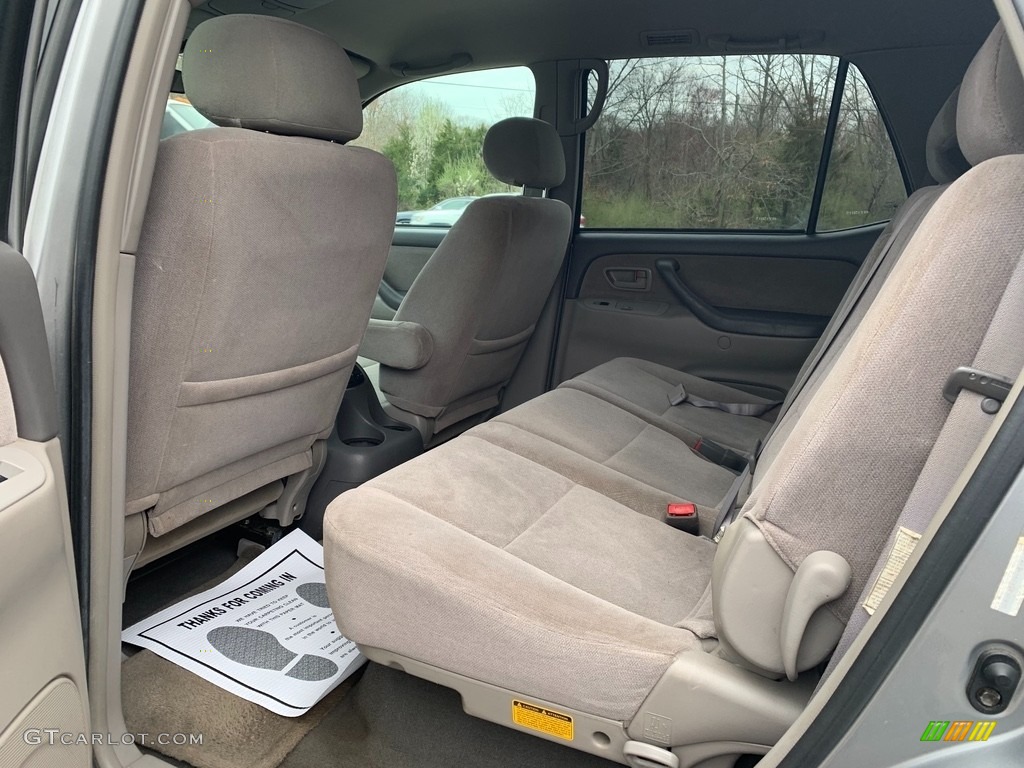2004 Sequoia SR5 4x4 - Silver Sky Metallic / Oak photo #10