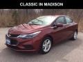 2016 Siren Red Tintcoat Chevrolet Cruze LT Sedan  photo #1