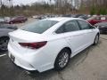 2019 Quartz White Pearl Hyundai Sonata SE  photo #2