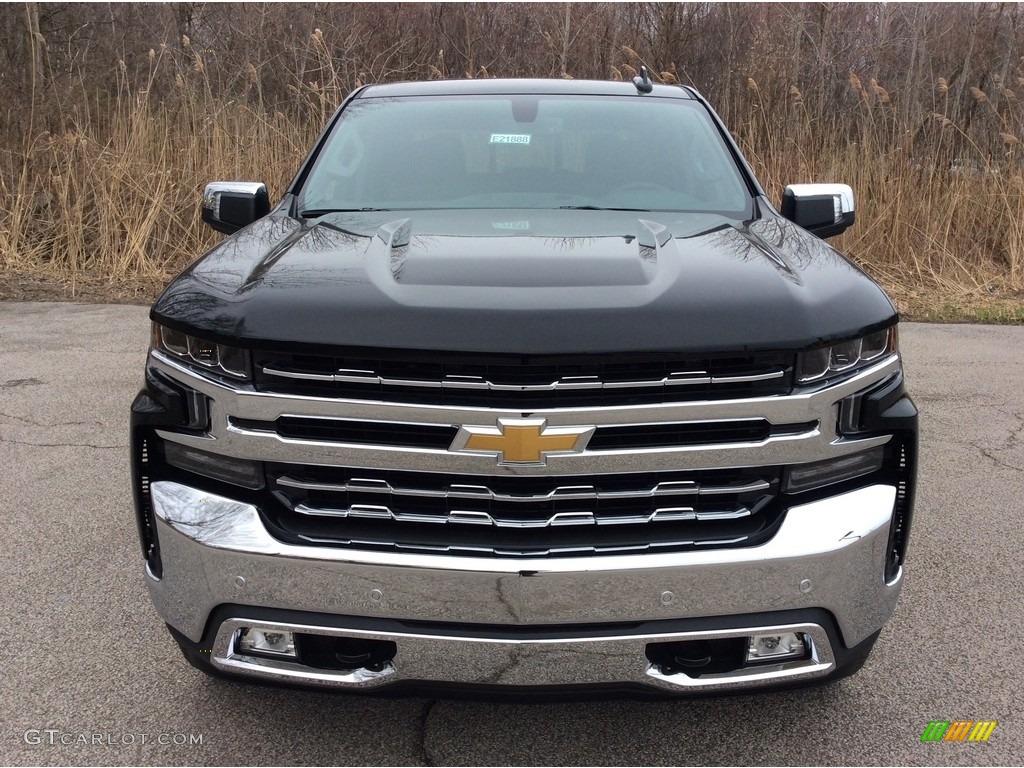 2019 Silverado 1500 LTZ Crew Cab 4WD - Black / Jet Black photo #2