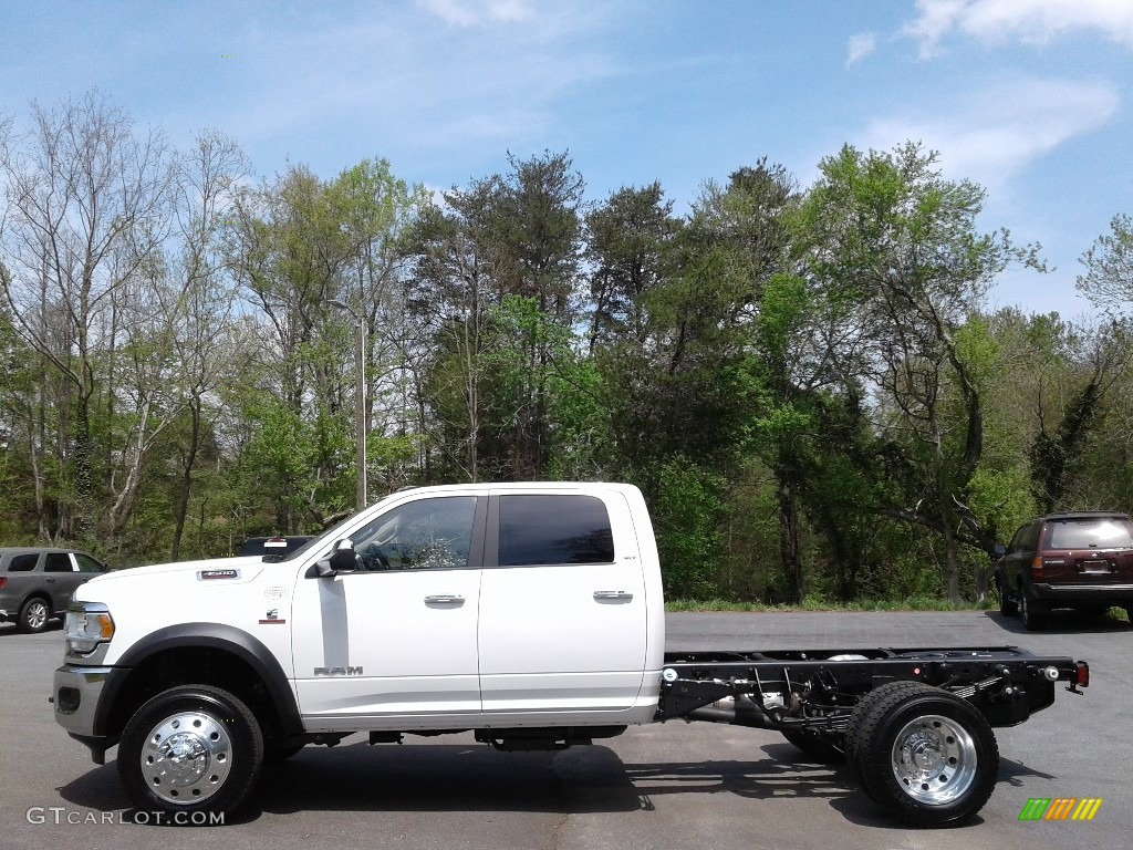 Bright White 2019 Ram 4500 SLT Crew Cab 4x4 Chassis Exterior Photo #132822171