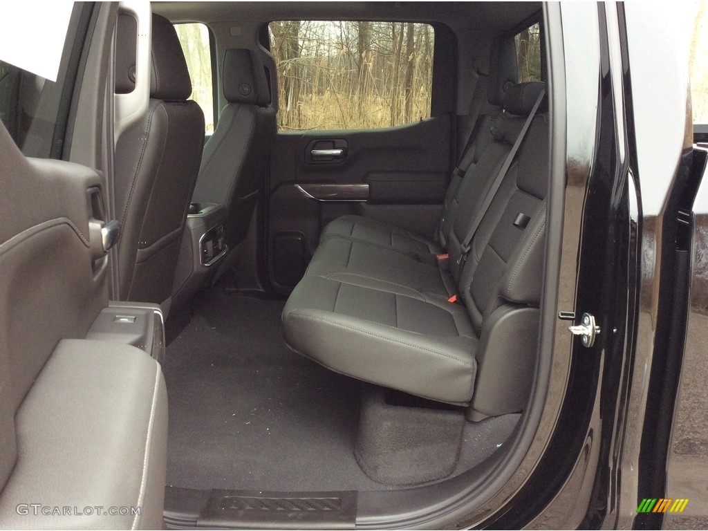 2019 Chevrolet Silverado 1500 LTZ Crew Cab 4WD Rear Seat Photo #132822362