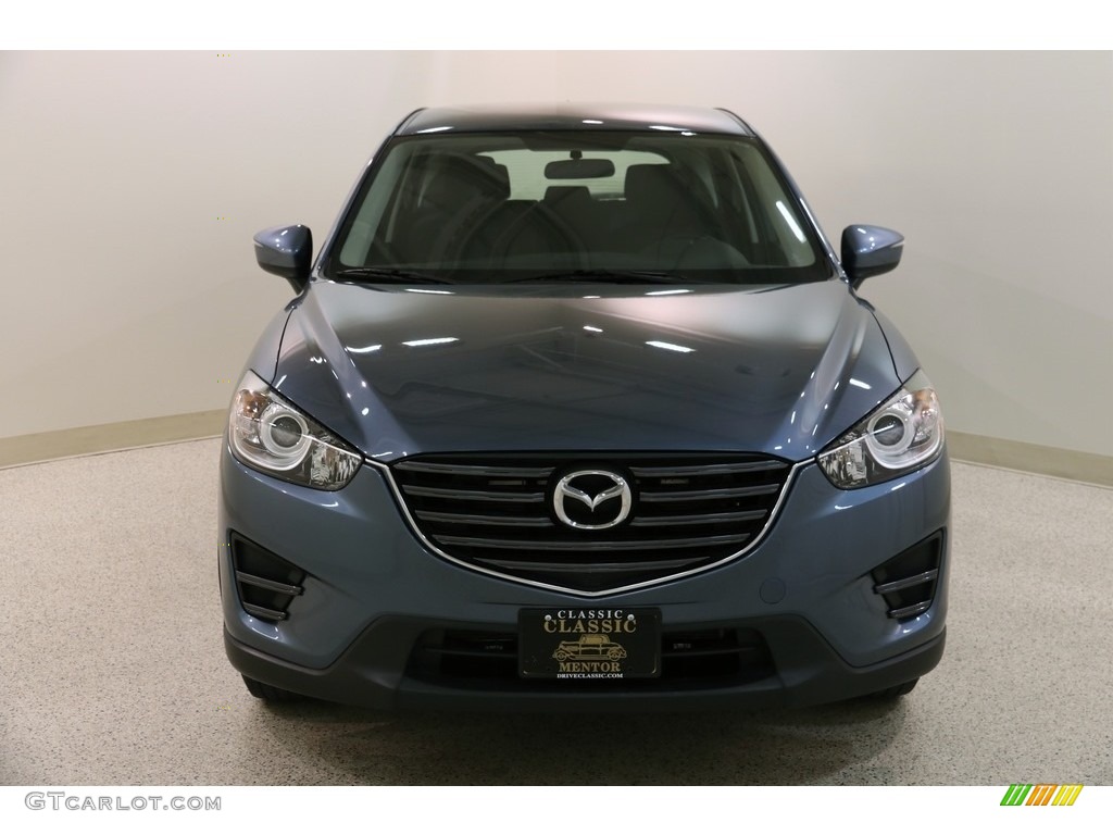 2016 CX-5 Sport AWD - Blue Reflex Mica / Black photo #2