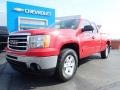 2013 Fire Red GMC Sierra 1500 SLE Extended Cab 4x4  photo #2