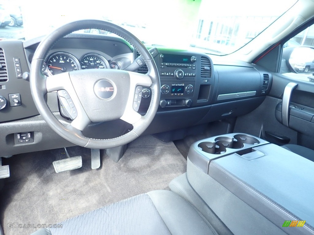 2013 Sierra 1500 SLE Extended Cab 4x4 - Fire Red / Ebony photo #21