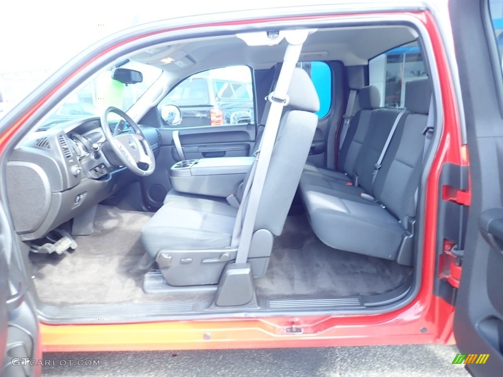 2013 Sierra 1500 SLE Extended Cab 4x4 - Fire Red / Ebony photo #22