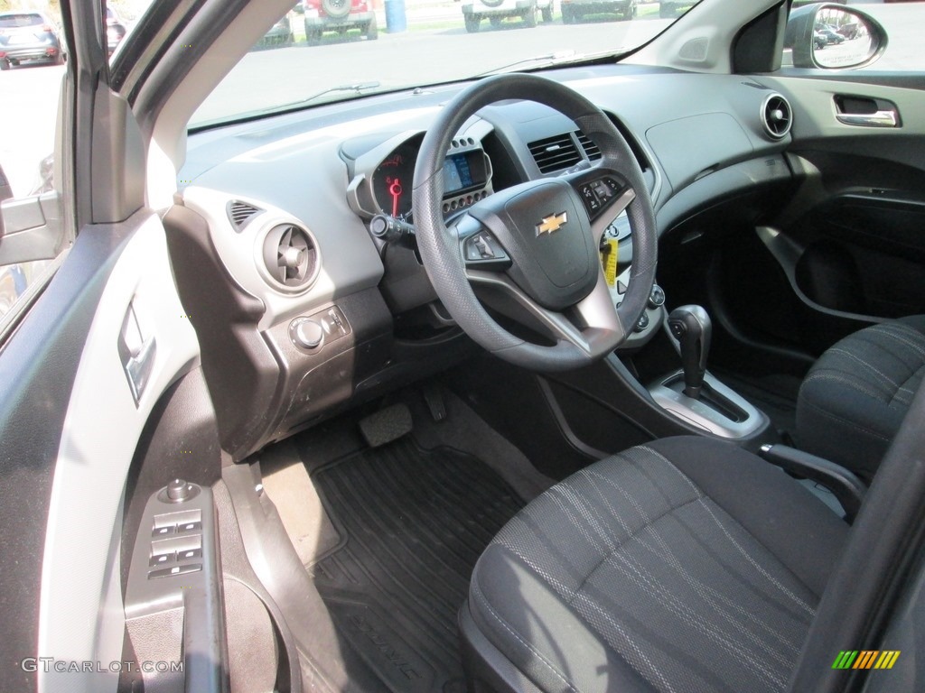 2013 Sonic LT Sedan - Cyber Gray Metallic / Jet Black/Dark Titanium photo #12
