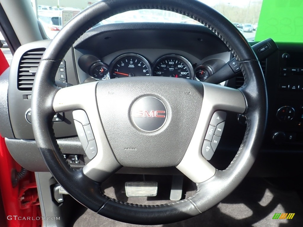 2013 Sierra 1500 SLE Extended Cab 4x4 - Fire Red / Ebony photo #27