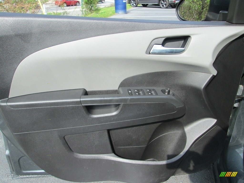 2013 Sonic LT Sedan - Cyber Gray Metallic / Jet Black/Dark Titanium photo #14