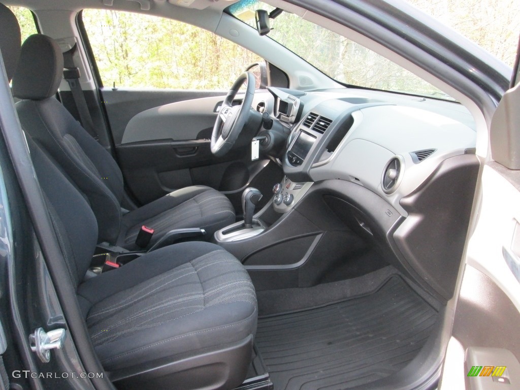 2013 Sonic LT Sedan - Cyber Gray Metallic / Jet Black/Dark Titanium photo #18