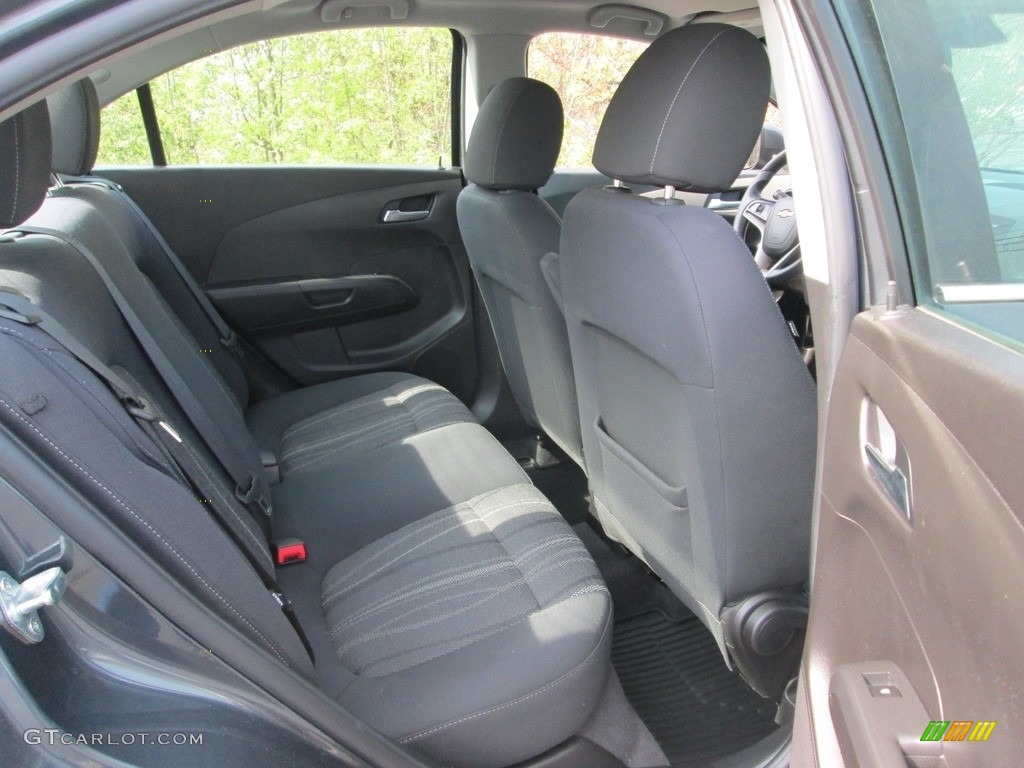 2013 Sonic LT Sedan - Cyber Gray Metallic / Jet Black/Dark Titanium photo #19