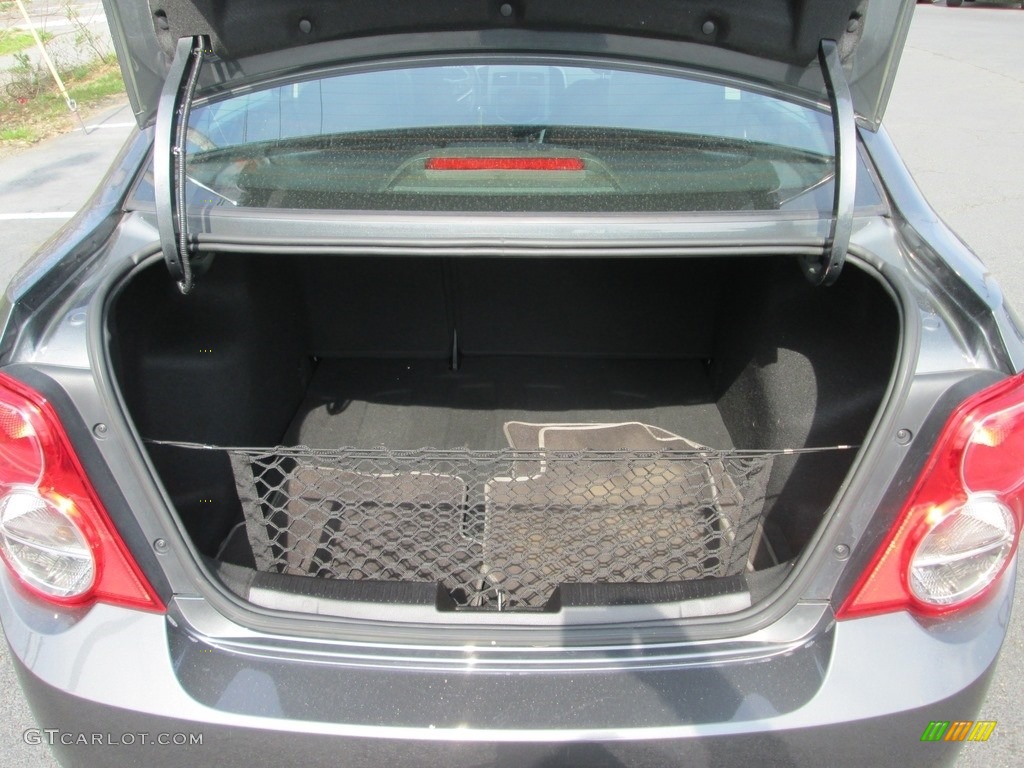 2013 Sonic LT Sedan - Cyber Gray Metallic / Jet Black/Dark Titanium photo #20