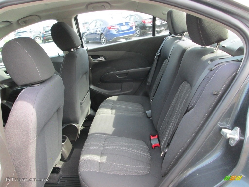 2013 Sonic LT Sedan - Cyber Gray Metallic / Jet Black/Dark Titanium photo #21