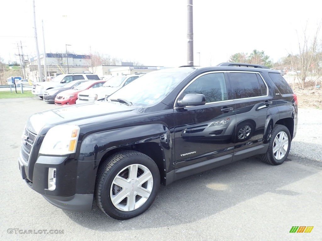 2011 Terrain SLE AWD - Onyx Black / Jet Black photo #1