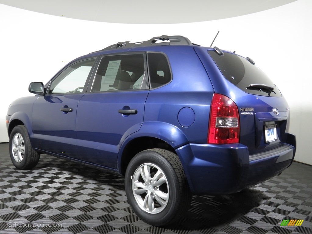 2009 Tucson GLS - Nautical Blue / Gray photo #13