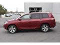 2009 Salsa Red Pearl Toyota Highlander Limited 4WD  photo #3