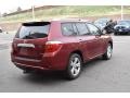2009 Salsa Red Pearl Toyota Highlander Limited 4WD  photo #6