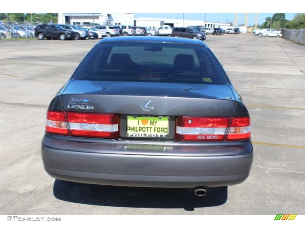 2000 ES 300 Sedan - Graphite Gray Metallic / Black photo #7