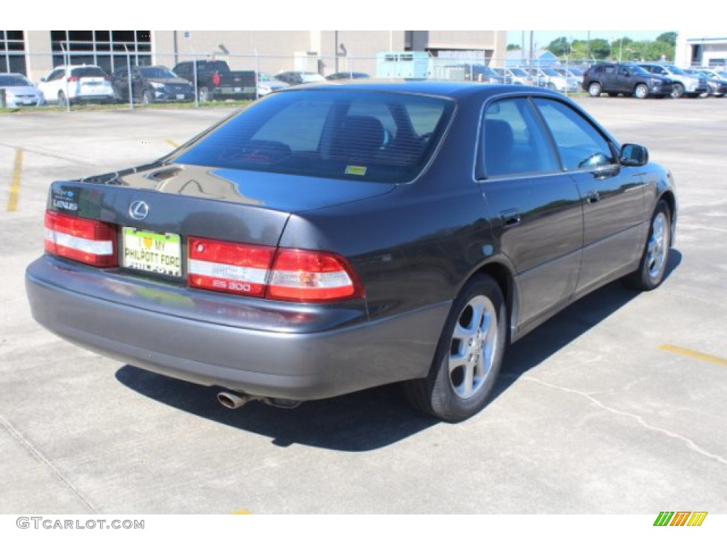 2000 ES 300 Sedan - Graphite Gray Metallic / Black photo #8