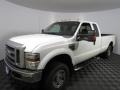 Oxford White - F250 Super Duty XLT SuperCab 4x4 Photo No. 22