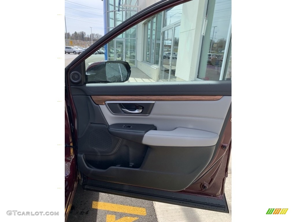 2019 CR-V EX-L AWD - Basque Red Pearl II / Gray photo #27
