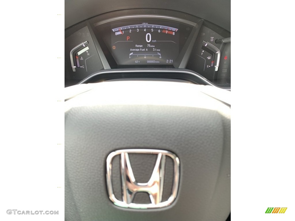 2019 CR-V EX-L AWD - Basque Red Pearl II / Gray photo #32