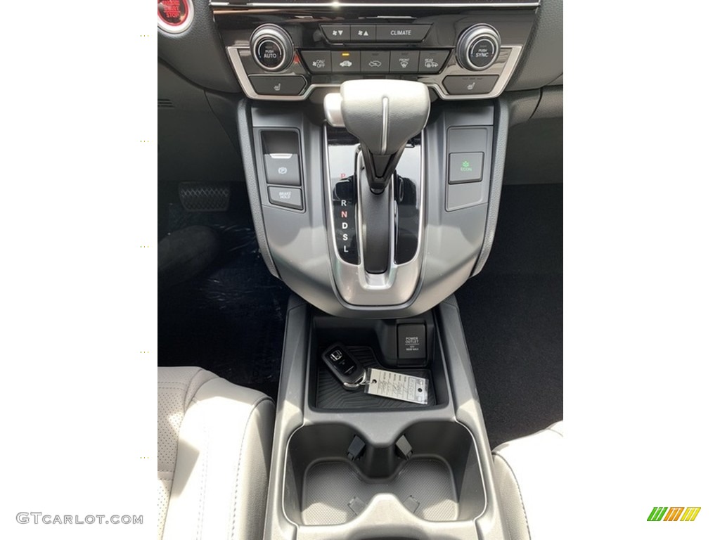 2019 CR-V EX-L AWD - Basque Red Pearl II / Gray photo #35