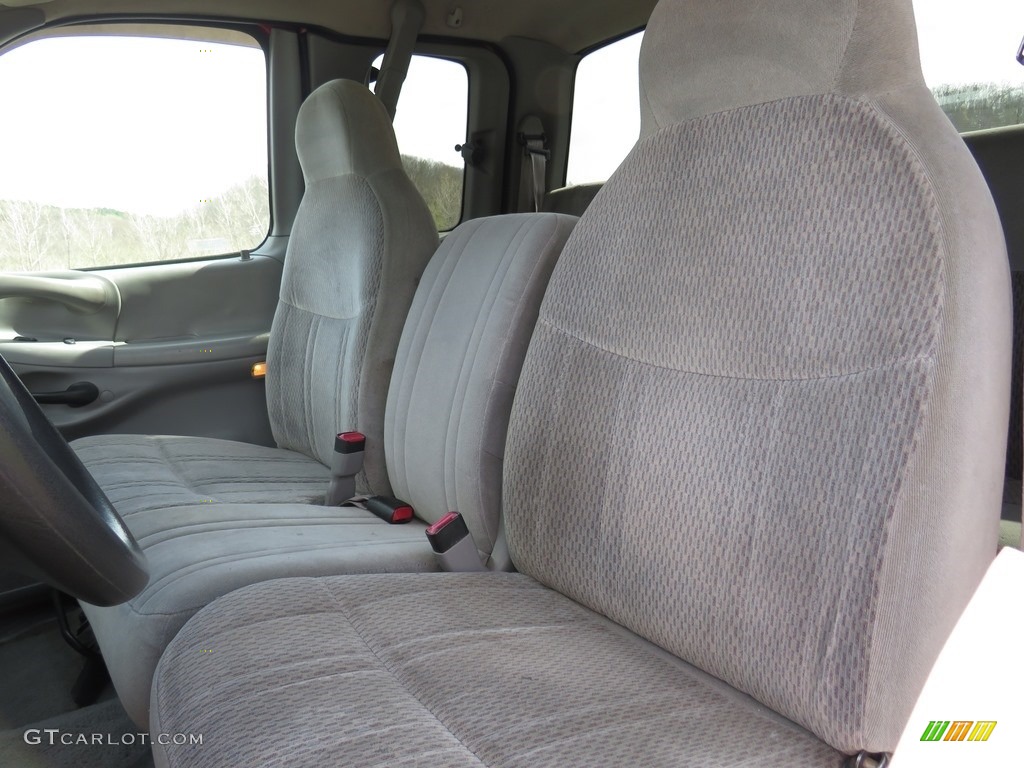 1998 F150 XLT SuperCab 4x4 - Bright Red / Medium Graphite photo #12