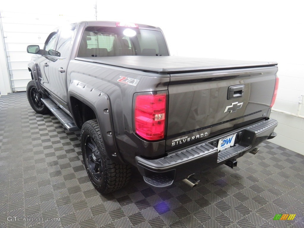 2016 Silverado 1500 LT Crew Cab 4x4 - Slate Grey Metallic / Jet Black photo #11