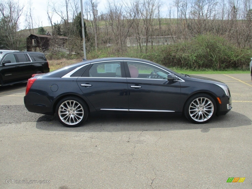 2013 XTS Platinum AWD - Sapphire Blue Metallic / Very Light Platinum/Dark Urban/Cocoa Opus Full Leather photo #6