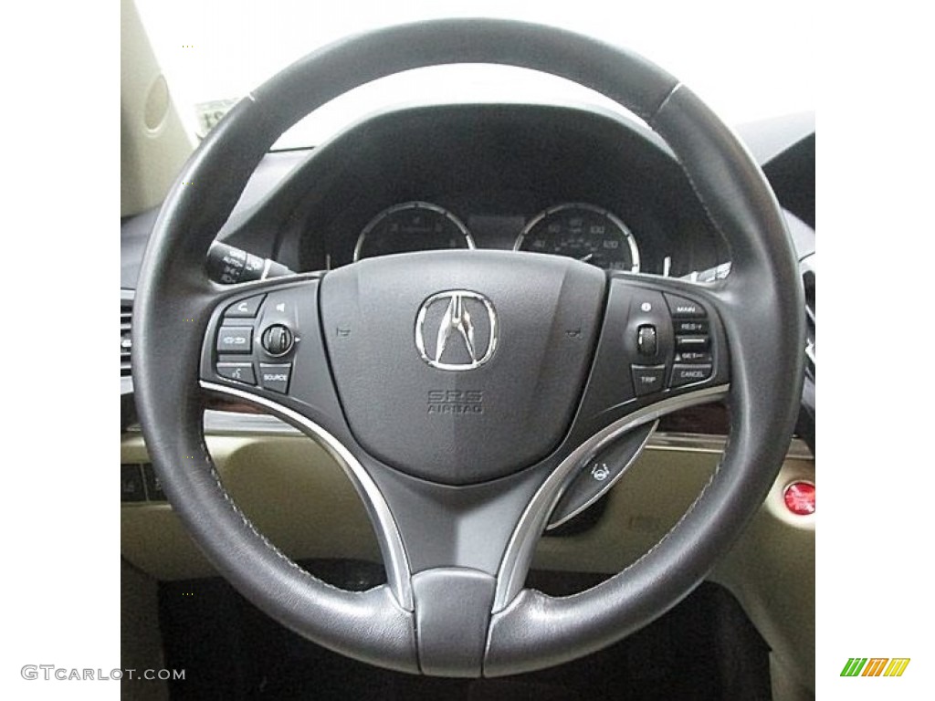 2016 MDX SH-AWD Technology - Forest Mist Metallic / Parchment photo #27