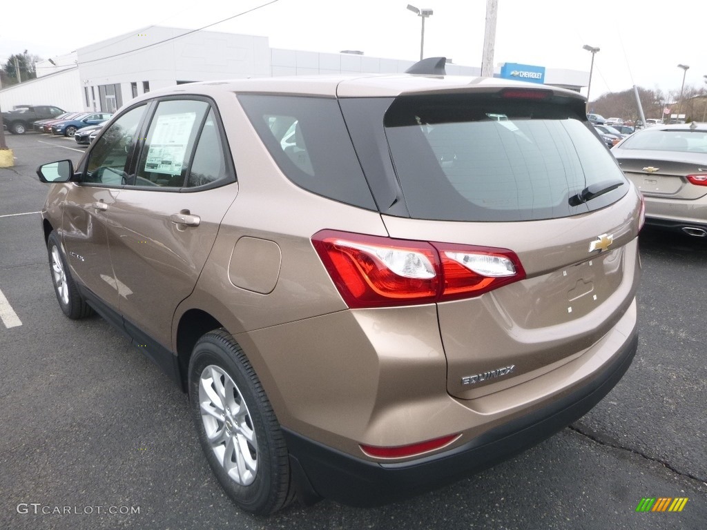 2019 Equinox LS - Sandy Ridge Metallic / Medium Ash Gray photo #3