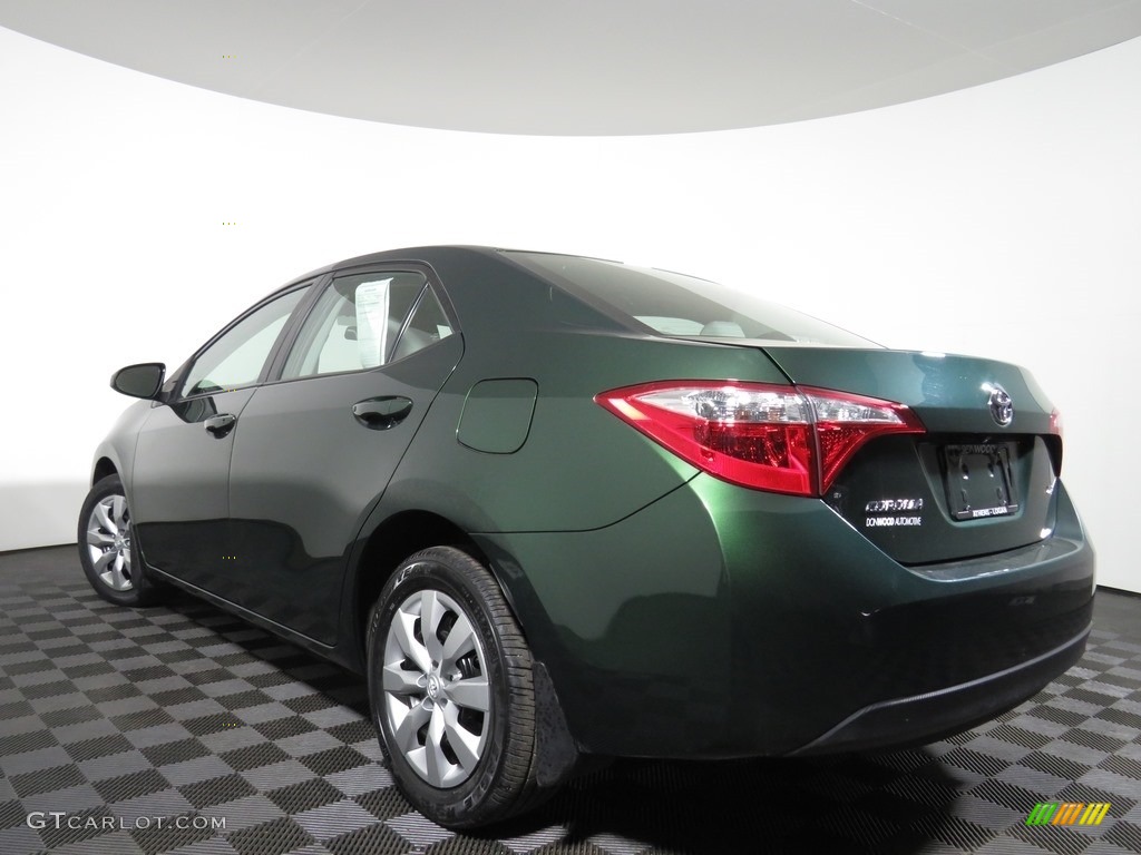 2016 Corolla LE - 4Evergreen Mica / Ash photo #23