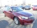 2012 Basque Red Pearl II Honda Accord EX-L V6 Sedan  photo #6