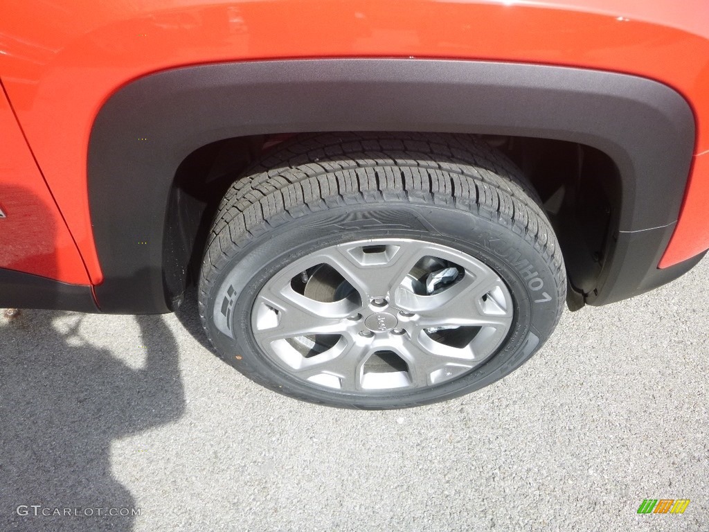 2019 Renegade Limited 4x4 - Colorado Red / Black/Ski Grey photo #10