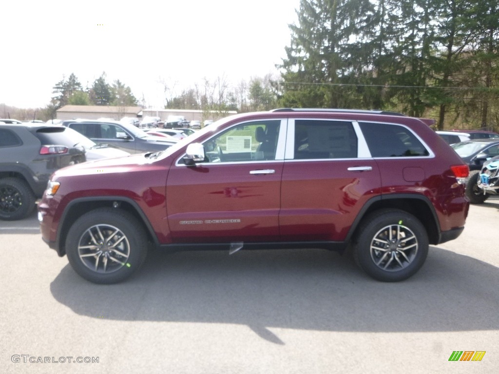 2019 Grand Cherokee Limited 4x4 - Velvet Red Pearl / Black photo #2