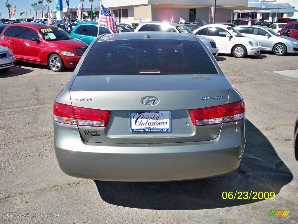 2007 Sonata GLS - Natural Khaki / Gray photo #4