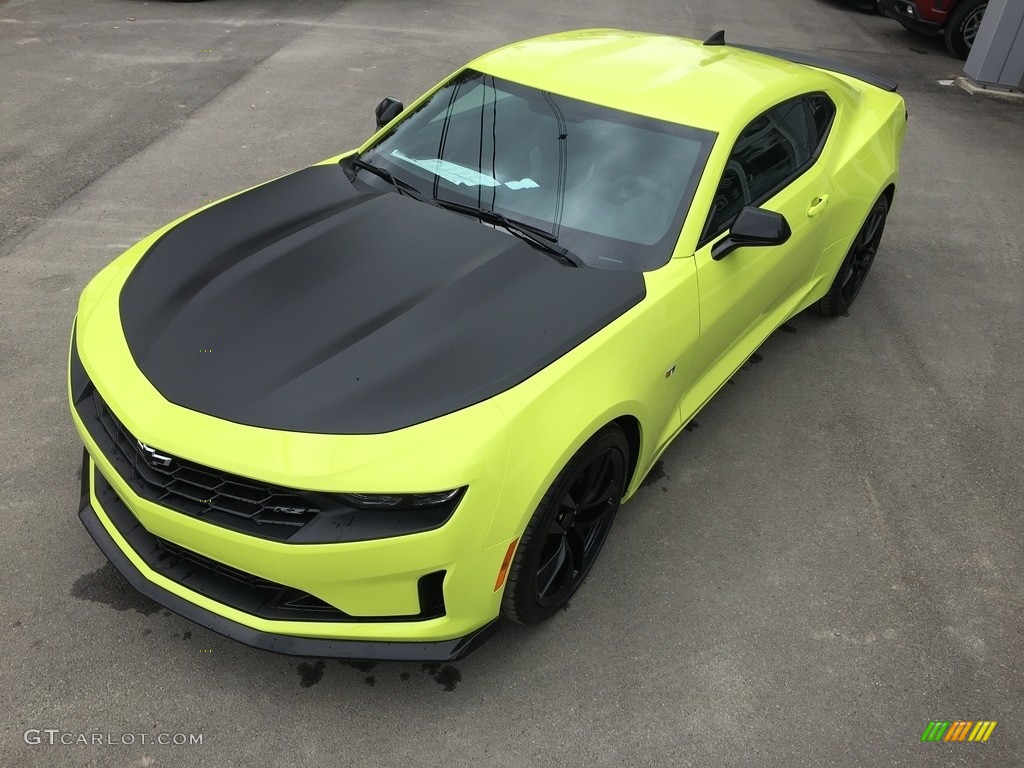 2019 Camaro RS Coupe - Shock (Light Green) / Jet Black photo #1