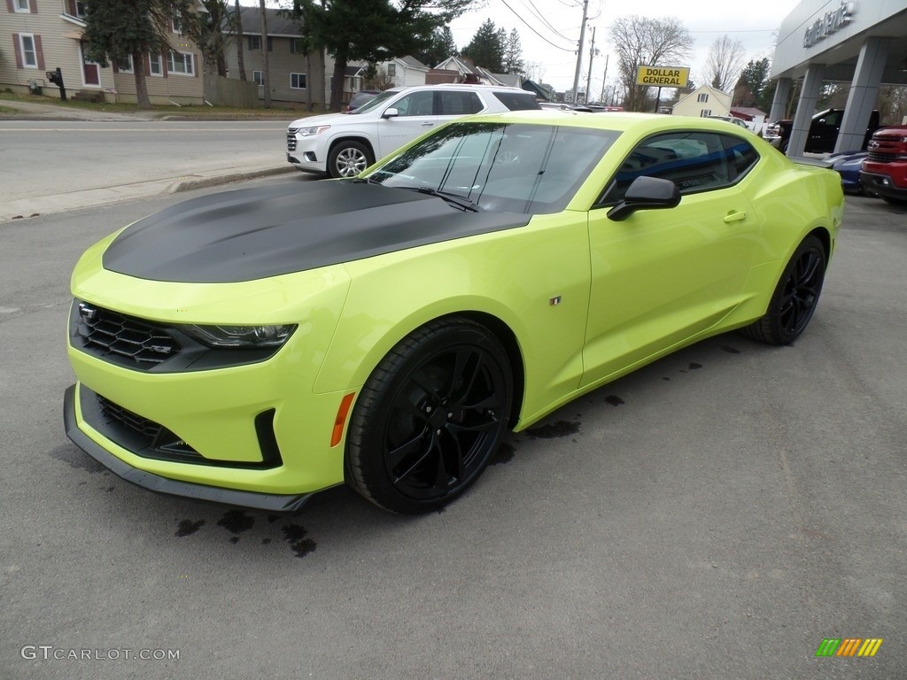 2019 Camaro RS Coupe - Shock (Light Green) / Jet Black photo #3