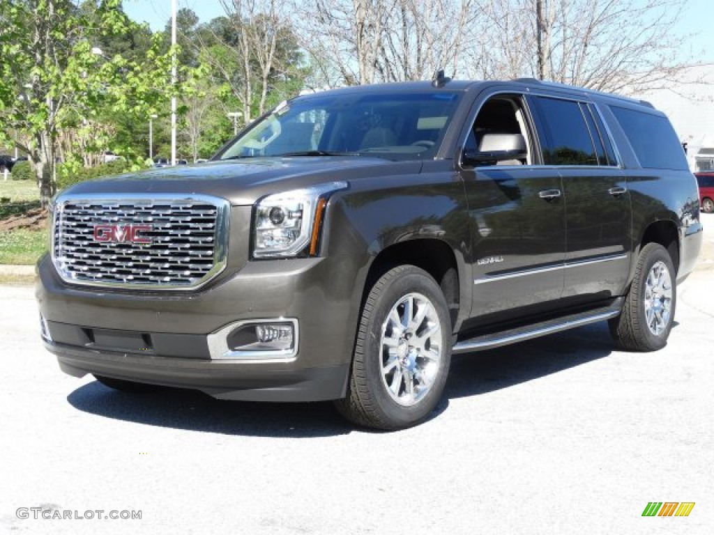 2019 Yukon XL Denali 4WD - Smokey Quartz Metallic / Cocoa/Shale photo #5