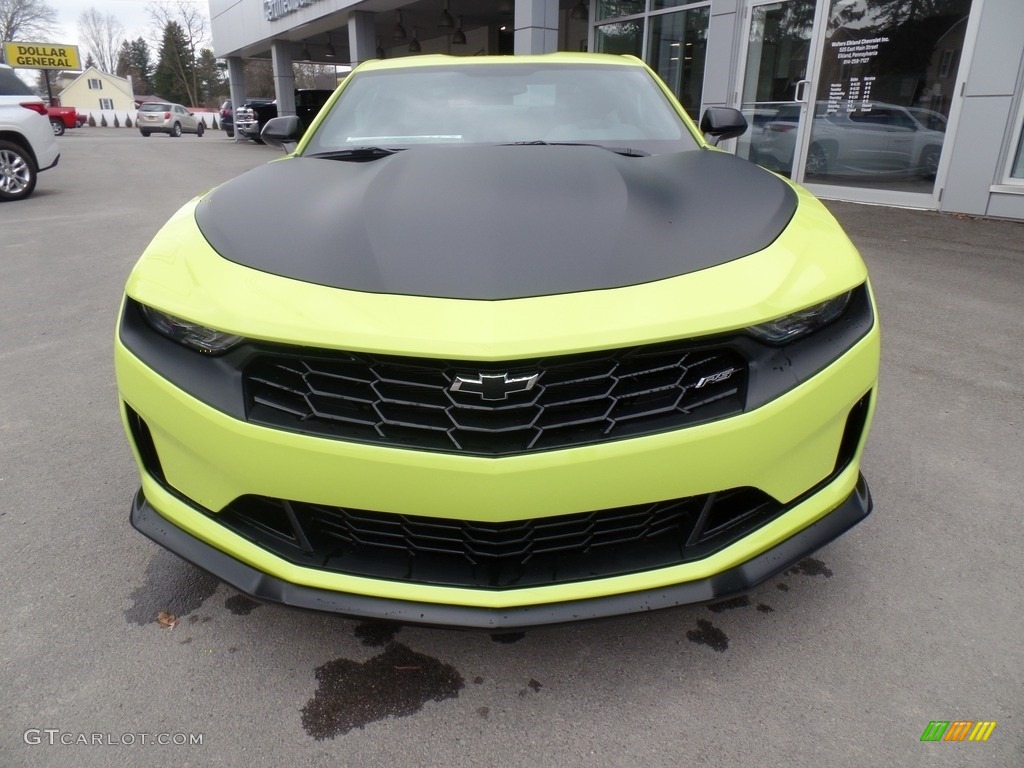 2019 Camaro RS Coupe - Shock (Light Green) / Jet Black photo #4