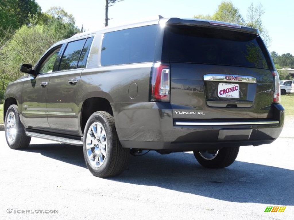 2019 Yukon XL Denali 4WD - Smokey Quartz Metallic / Cocoa/Shale photo #6