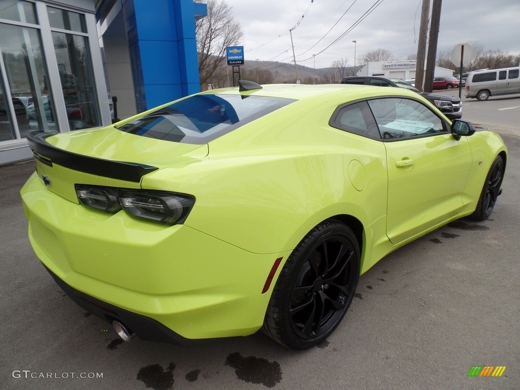2019 Camaro RS Coupe - Shock (Light Green) / Jet Black photo #8