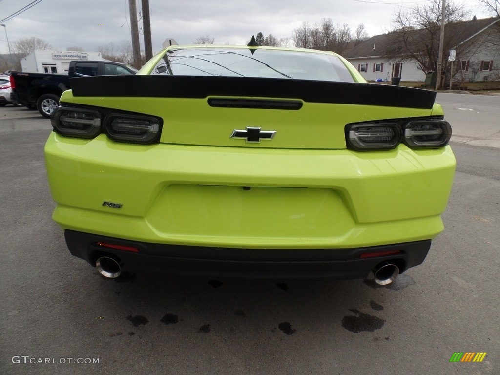 2019 Camaro RS Coupe - Shock (Light Green) / Jet Black photo #9