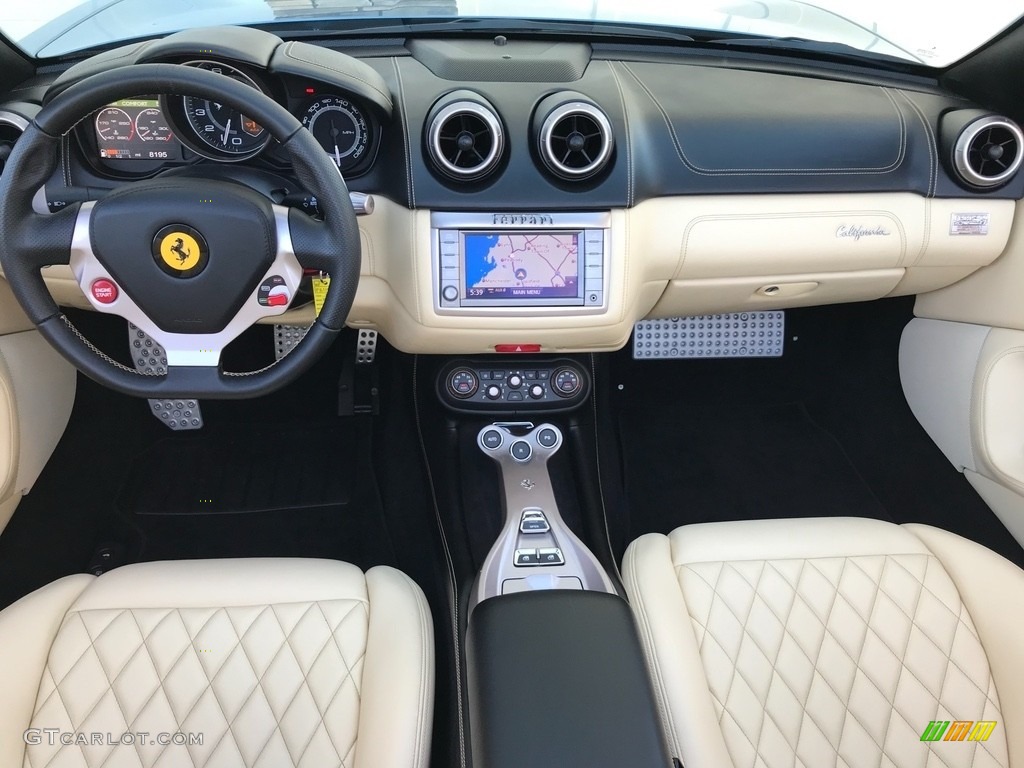 2013 Ferrari California 30 Crema Dashboard Photo #132837372