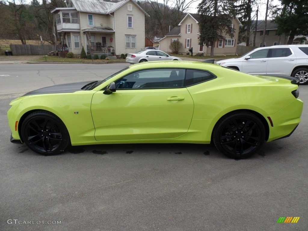 2019 Camaro RS Coupe - Shock (Light Green) / Jet Black photo #11